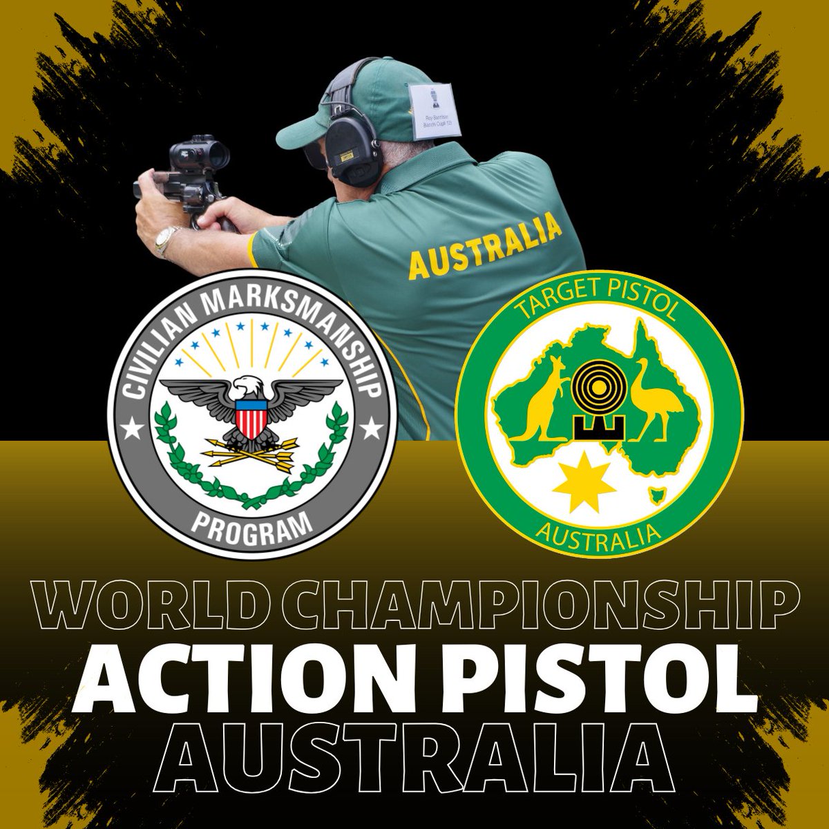 The CMP is proud to announce our partnership with Target Pistol Australia!

Target Pistol Australia will be hosting the inaugural CMP Action Pistol World Championship in 2026! The CMP will also be sponsoring a team to attend this event.