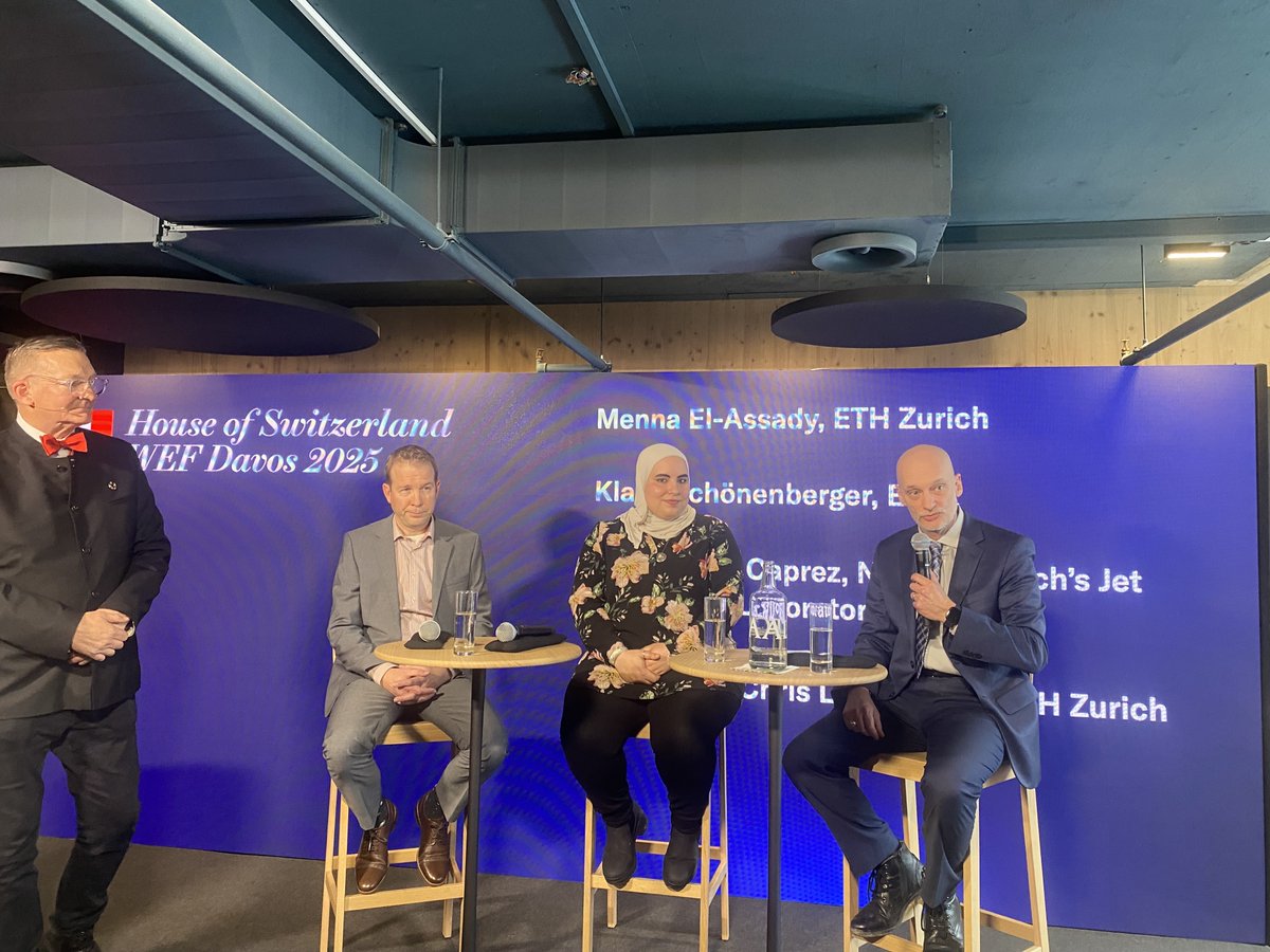 dxlino's tweet photo. Day 3 of Davos 2025: The coordinated steps to lock the ROI of AI have been taken

While users underestimate LLM's performance of free versions, the decitions (500B initial investment in AI infrastructure, restrictions of chips export,  The Organization for Economic Co-operation and Development (OECD) Global Tax Deal (Global Tax Deal), Declaring a National Energy Emergency, Unleashing American Energy), making unified steps to ensure that within two years the competitive advantage of AI models would be concentrated in one country. When buissiness finally moving to adapt AI at scale, the two year window until next iteration of LLM's/AI models placing stong safeguards to ensure that the ROI of AI will be locked in one place.

Another interesting notes:
- Dario Amodei (Anthropic) expects continued growth of LLMs quality for next two years to reach superhuman AI
- Jonas Andrulis (Aleph Alpha) anounced about released Tokenizer-Free (T-Free) architecture
- Aidan Gomez (Cohere) expressed expectations for continuation of growth industry