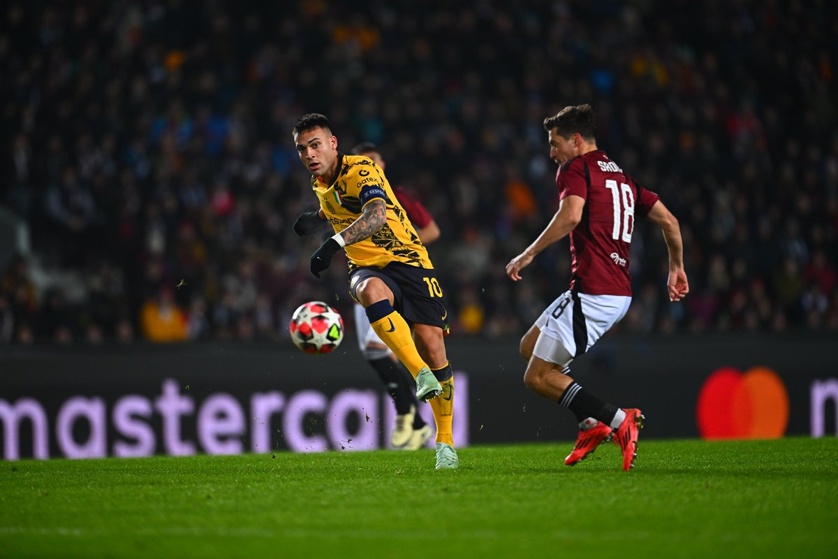 Lautaro ante el Praga @Inter