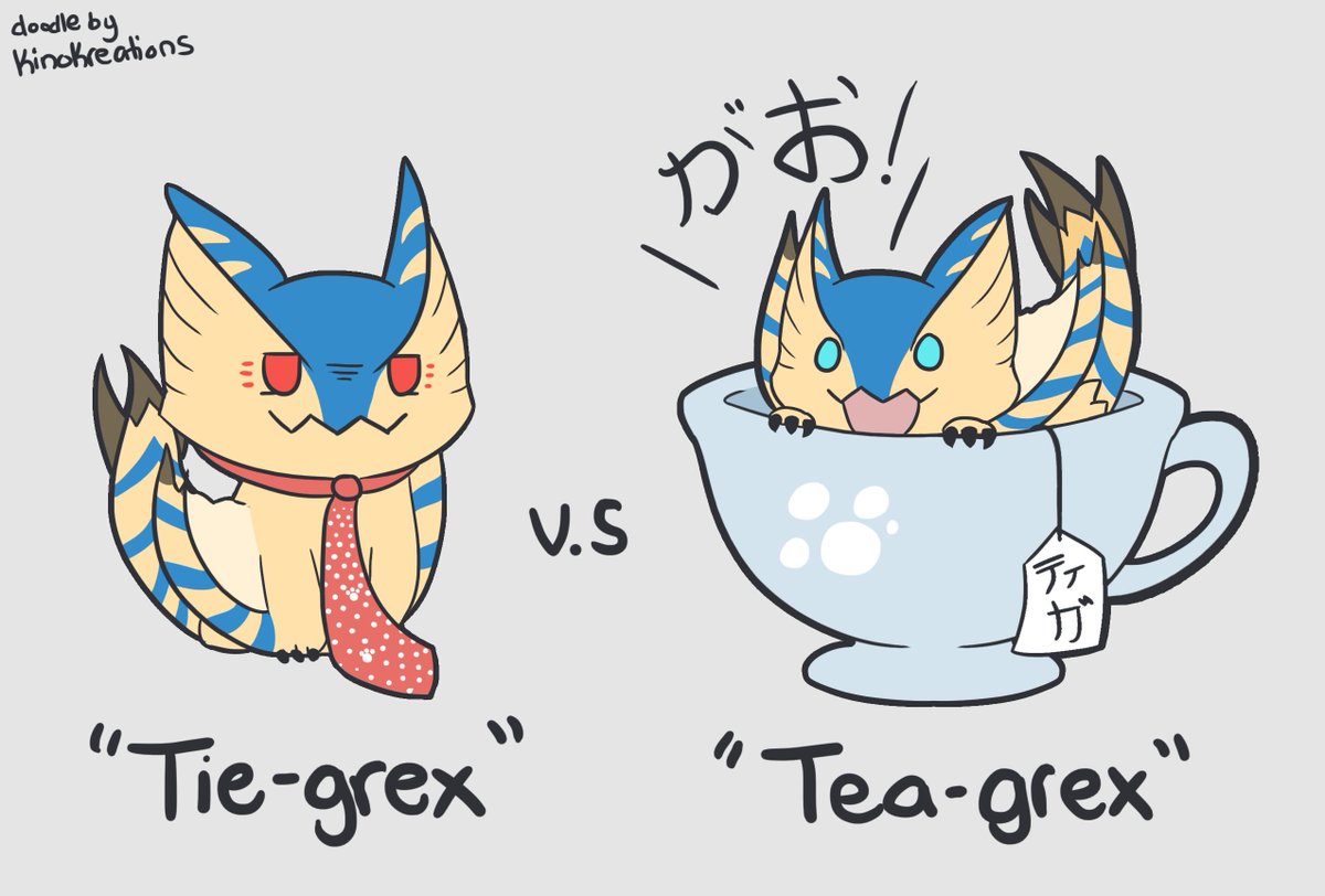 Throwback doodle that cause a war

#MonsterHunter