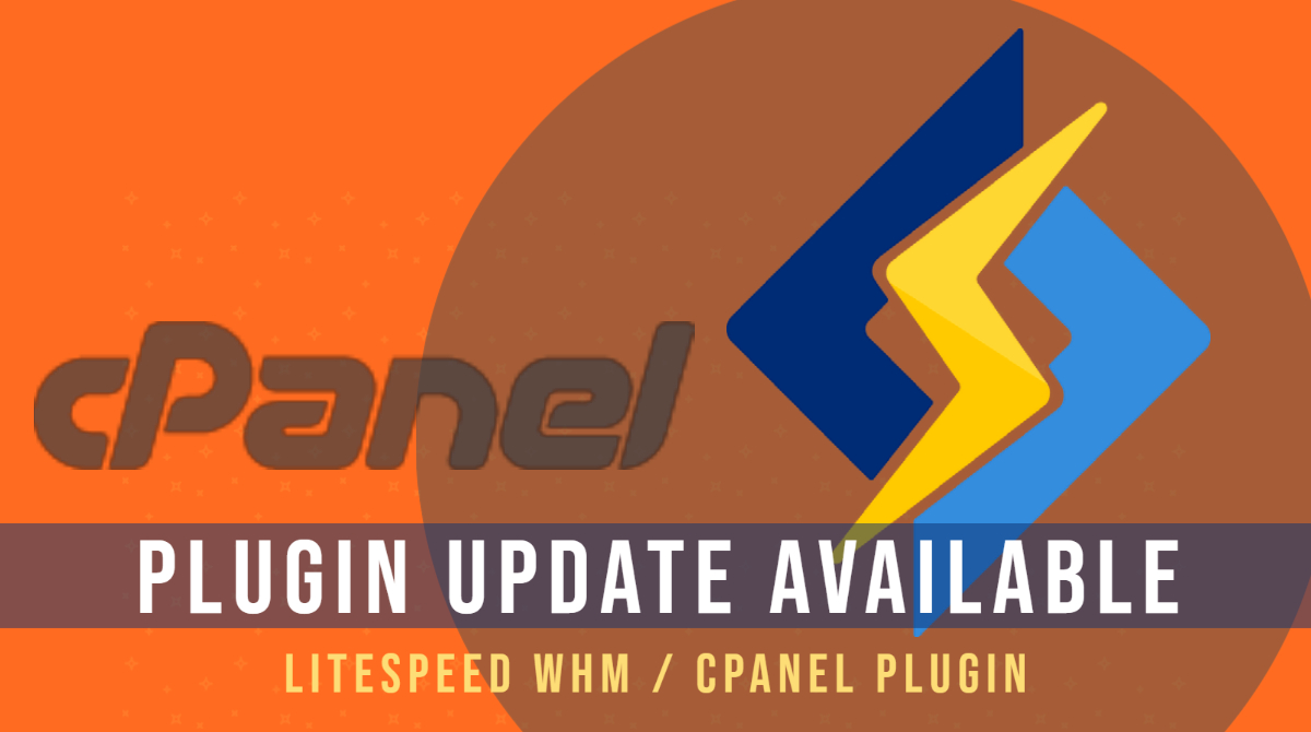 litespeedtech's tweet image. RELEASED: LiteSpeed Plugins v2.4.1.1 for cPanel and v5.2 for WHM !  litespeedtech.com/products/lites… #cpanel #whm