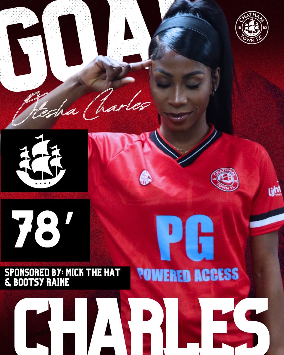 GOOOAAAAALLL!!!! OTESHA CHARLESSSSSSSS!!!!

[78’] — #CTFC 3-1 #DART

🔴⚪️⚫️ #UpTheChats | #InThisTogether