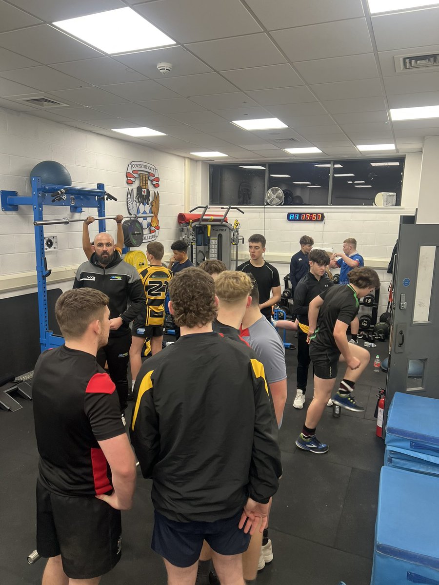 Player Pathway Programme for year 10 &amp; 11 rugby players in full flow <a href="/coventrycollege/">Coventry College</a> this evening at the High Performance Alan Higgs Centre in Coventry

To register your interest for the forthcoming opening evening email academyofsport@coventrycollege.ac.uk