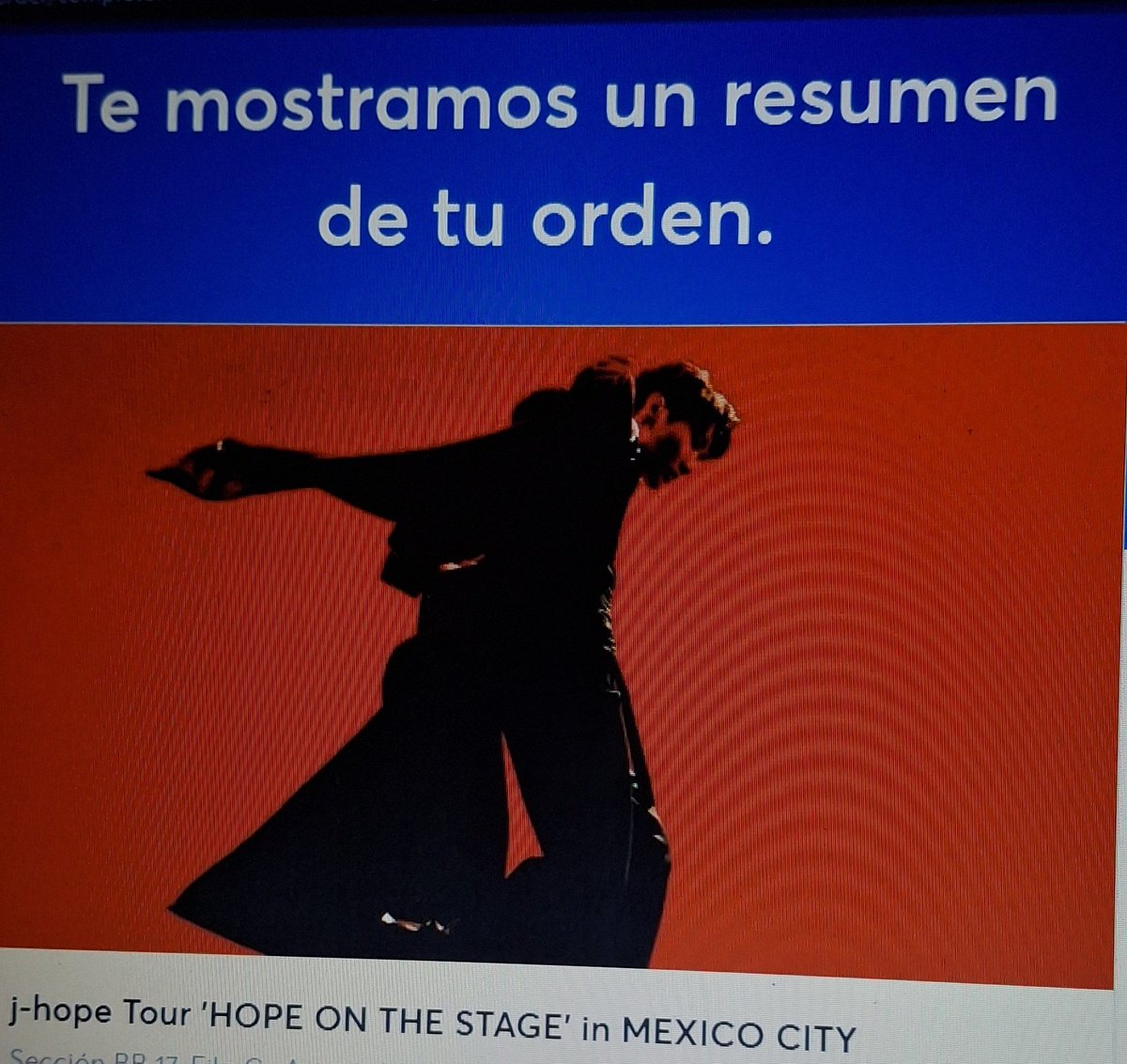 httpsandyyy's tweet photo. top 5 mejores momentos de mi vida hasta ahora 

1. conocer a bts
2. que hoseok anunciara tour e incluyera México 
3. ese lugar en la fila virtual 
4. conseguir mi boleto 
5. VOY A VER A HOBI!!*#&amp;%!%$!

#HOPE_ON_THE_STAGE_TOUR
#HOPE_ON_THE_STAGE_TOUR_CDMX #HOS_TOUR_CDMX https://t.co/4ZHooPgWNF