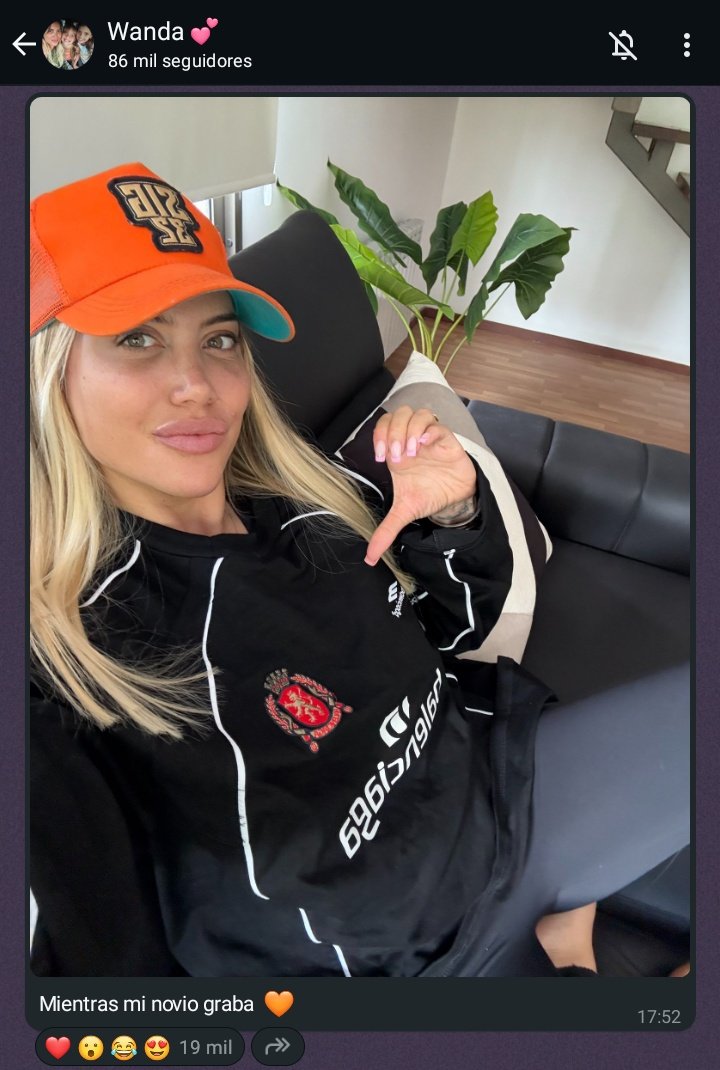 Cómo mí amor??? No era que no estabas con #lgante 
#Wanda #WandaGate ????