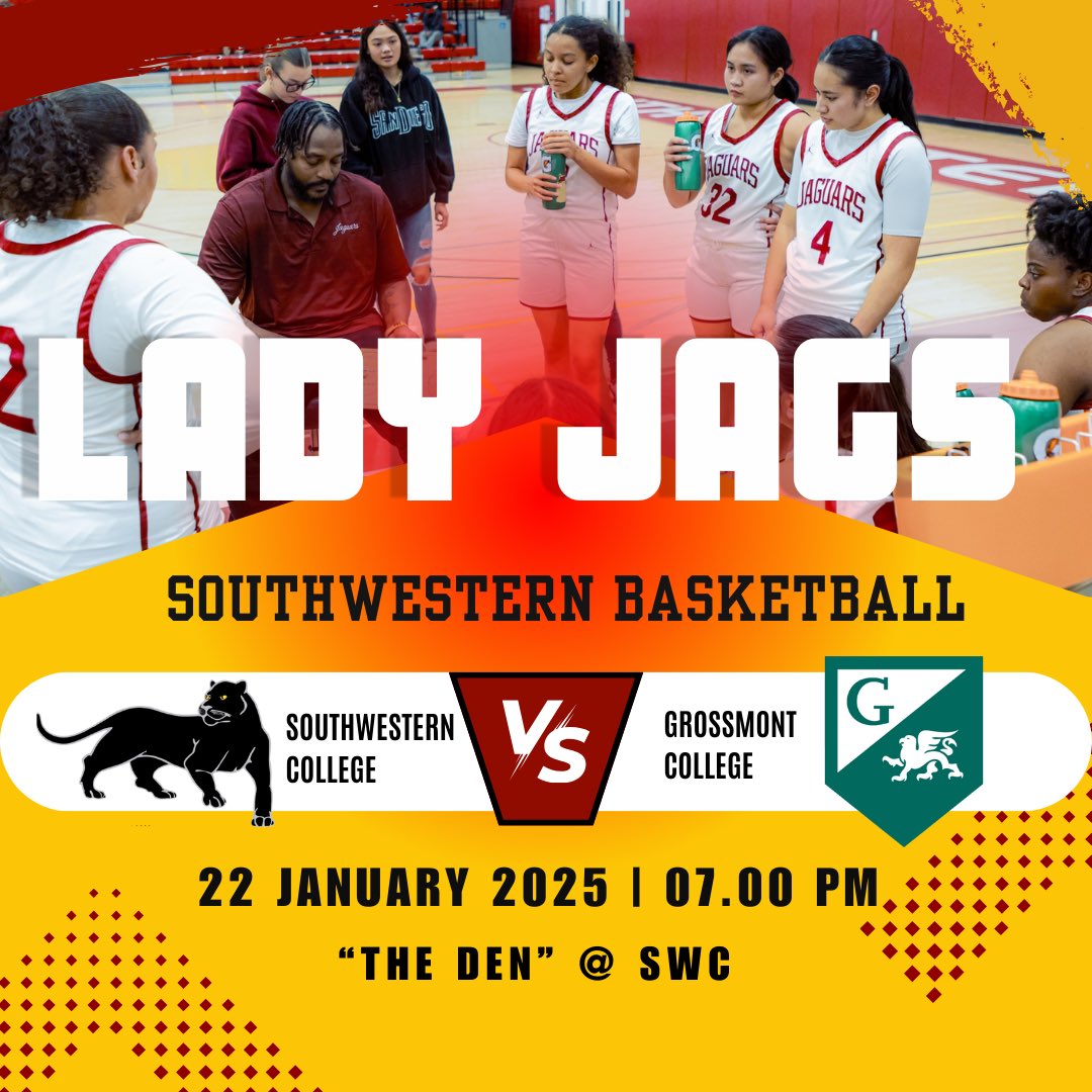 Women’s basketball Conference Game!!!

Southwestern College Vs Grossmont College

7pm at Southwestern College