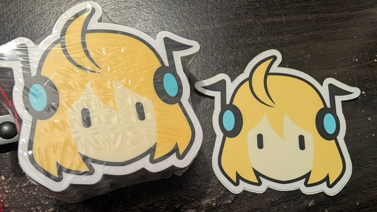 Find me at Magfest Chunithm, Chipspace, or Chipotle for a sticker 💚💚💚