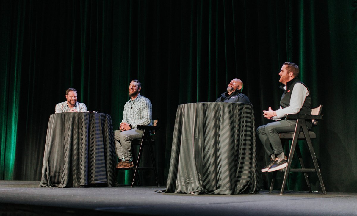 BRANDT_co's tweet photo. We were proud to sponsor the 2025 Total Acre Grower Clinic and contribute to discussions on driving high yields and profitability. BRANDT Technical Agronomists, Eric Winans, PhD and Marcos Loman, PhD, joined Alex Harrell and other industry professionals to present on high-yield strategies for soybeans and nitrogen management. Thank you to @dowdycrop for hosting a great event!

#BRANDT #TotalAcre #TotalAcreGrowerClinic #AgIndustry #CropNutrition #AgProducts #Fertilizer #Farming #Agriculture