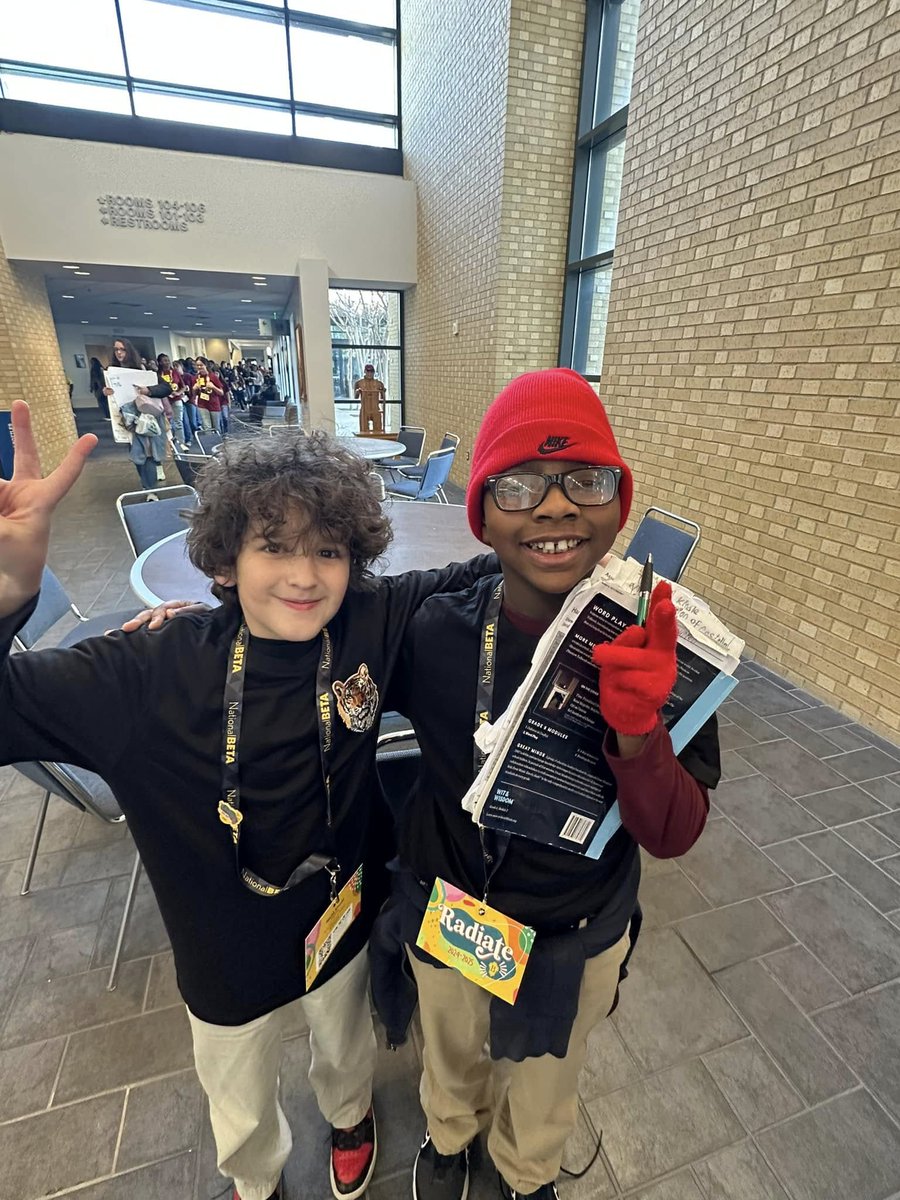 lrsd's tweet photo. 🌟 @lrsd_terry students are at Beta Club Convention in Hot Springs! 📚✨ Representing LRSD with leadership, learning, and service. We know you'll do amazing things! 🐾 #LRSDProud #ReimaginingLRSD https://t.co/eyySxtN1UH
