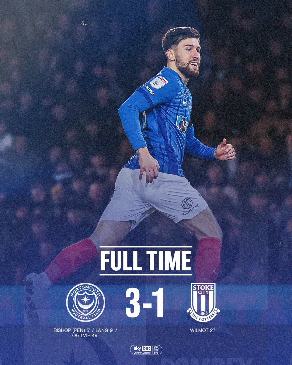 GET IN! 💙

#Pompey