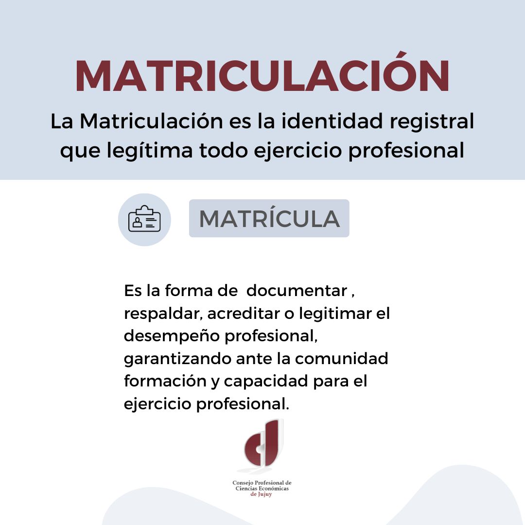 JujuyCpce's tweet photo. 📢 ¡𝗠𝗮𝘁𝗿𝗶𝗰𝘂𝗹𝗮𝘁𝗲 𝗵𝗼𝘆 𝗲𝗻 𝗲𝗹 𝗖𝗣𝗖𝗘 𝗝𝘂𝗷𝘂𝘆!
👩‍💼 ¿Sabías que la matriculación es obligatoria para ejercer en Ciencias Económicas?
La Ley N° 3813/1981 respalda tu inscripción y protege tu desempeño profesional onstancias tributarias.
👉 https://t.co/729z6q2DRx https://t.co/zeRacssKrN