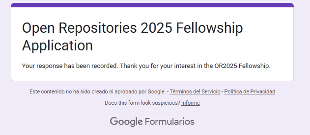 Silvana Aquino Remigio (@cibertecaria) on Twitter photo Con ilusión y entusiasmo aplicando a la beca <a href="/OpenRepos/">OpenRepositories</a> #OR2025 🙌🍀🤞 🇵🇪👩🏻💻 (el año pasado quedé como suplente 🥹) Con ilusión y entusiasmo aplicando a la beca <a href="/OpenRepos/">OpenRepositories</a> #OR2025 🙌🍀🤞 🇵🇪👩🏻💻 (el año pasado quedé como suplente 🥹)