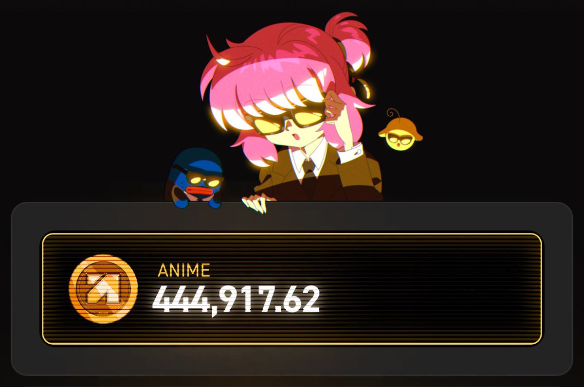 chaosmvde's tweet photo. Aight ready for $ANIME claim tomorrow ⛩️ https://t.co/rhJ8sHbk1l