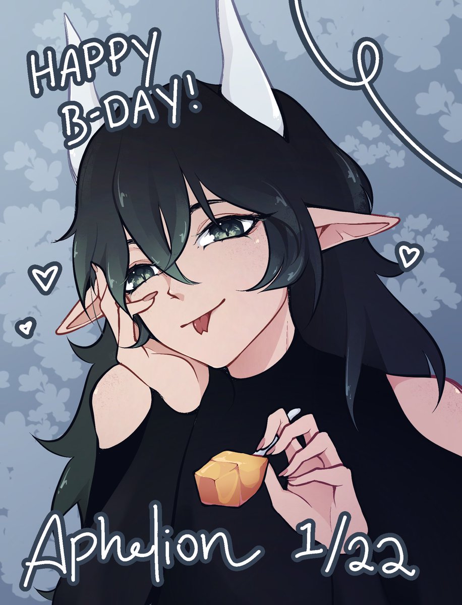 aphelionproject's tweet photo. “Oh, you brought me some sweets? Here, have a bite~ I won’t finish it all anyways.”
Happy Birthday, Aphelion! 💖✨
#UntilIDie #TheAphelionProject #OriginalCharacter https://t.co/oM7y30bHOO