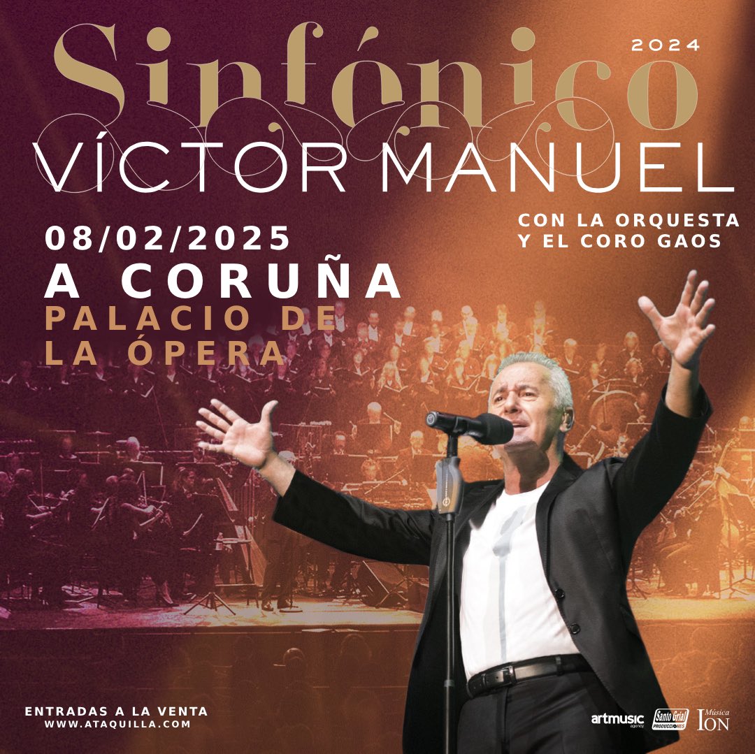 ¡¡Ya queda muy poco para disfrutar de la experiencia sinfónica!!

🎼🎟️ bit.ly/VictorManuelSi…