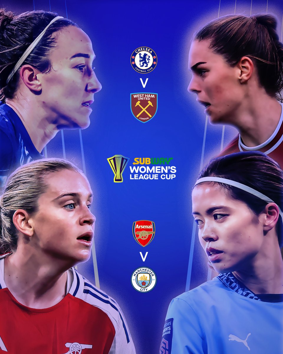 THE FINAL FOUR ™️

The #SubwayWLC semi-finals are officially locked in! 🔒