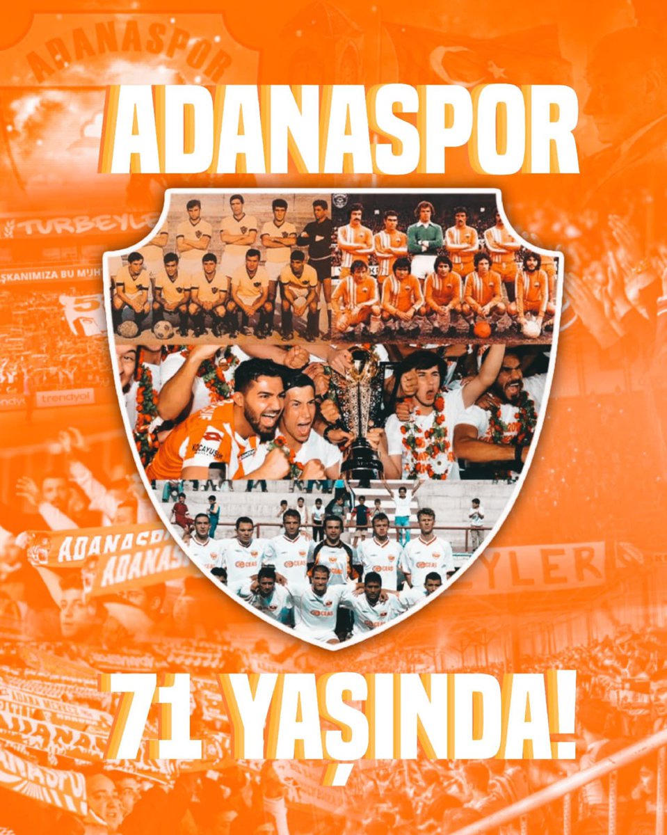 Sen misin seni sevdiğim o kavga,
Sen o kavganın güzelliği misin yoksa...

Şanla Şerefle 71 Yıl!

#Adanaspor71Yaşında