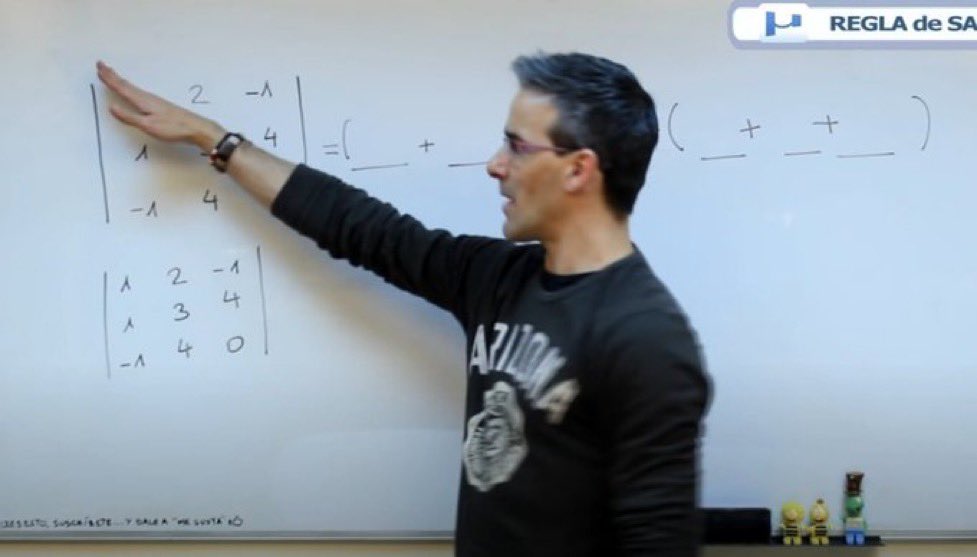 CARA AL SOL CON LA MATRIZ RESUELTA