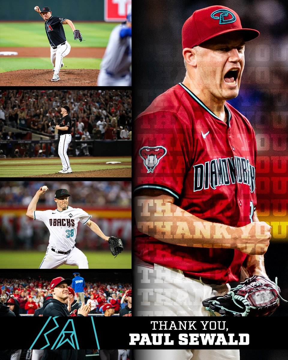 Dbacks's tweet image. For all your work on the field and in the community, thank you, Paul. ❤️

Best of luck in Cleveland!
