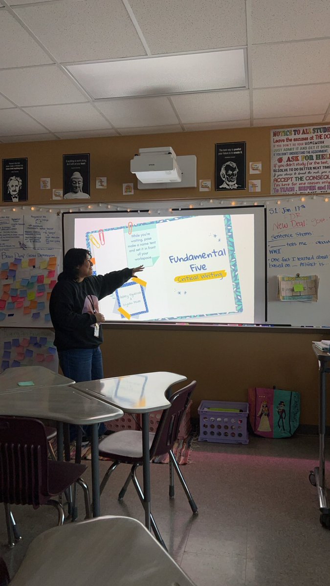 Blu DeVanon (@msdevanon) on Twitter photo Thank you <a href="/MsNavarrete812/">Alejandra Navarrete</a> for bringing the fundamental 5 critical writing PD to the U.S. History team! You rocked it 😍✨✨✨ Thank you <a href="/MsNavarrete812/">Alejandra Navarrete</a> for bringing the fundamental 5 critical writing PD to the U.S. History team! You rocked it 😍✨✨✨