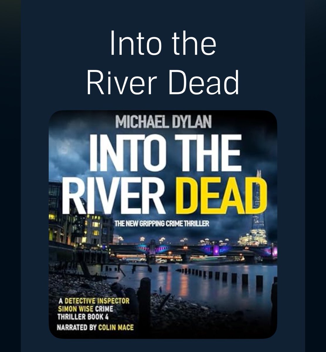 📖 🎧 
This is such an excellent book in the DI Simon Wise series by <a href="/mdylanwrites/">Michael Dylan</a> 
Solid characters &amp; plot plus the continuing story re his brother. Some proper ‘omg’ moments &amp; especially at the end 😳
Excellently narrated by <a href="/Macey6/">Colin Mace</a> 
I highly recommend this series 📕