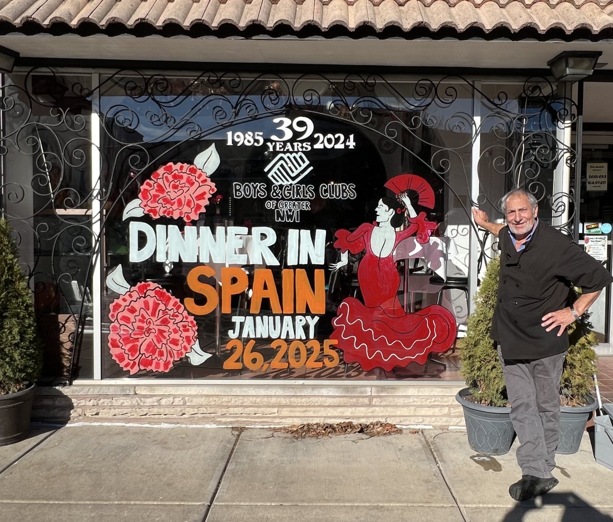 We're ready! The window is decorated outside Don Quijote Restaurante and Imports!
Thanks to Gutenstein Heritage Foundation’s $50,000 gift, any contribution you make before Feb 21 will go EVEN FURTHER to support our Clubs and programming. app.etapestry.com/onlineforms/BG…