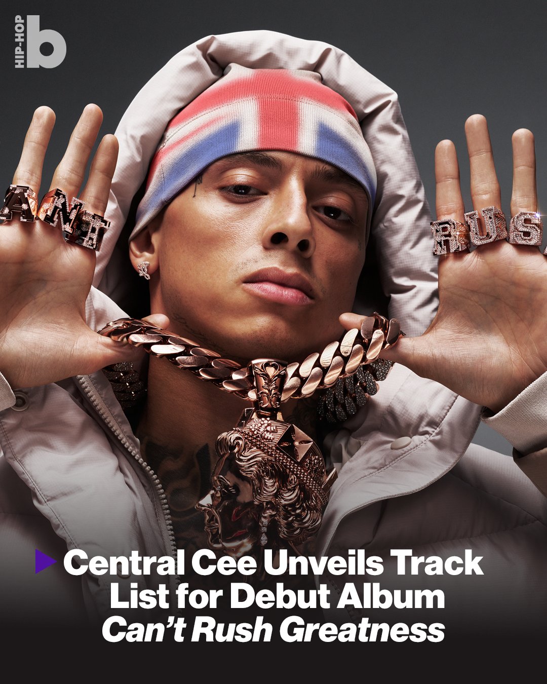 Central Cee Can't Rush Greatness レコード LP Central Cee – Can't Rush Greatness – CD (Album), 2025