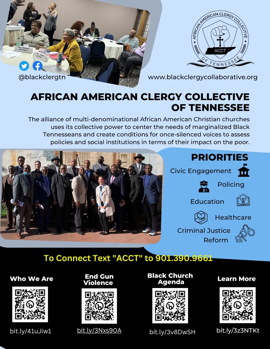 African American Clergy Collective of Tennessee (@blackclergytn) on Twitter photo 