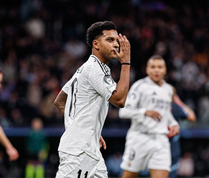 ElInmortal____'s tweet photo. Si eres de esos madridistas que aprovechan el alabar a Rodrygo para echar mierda a Vinicius, no eres digno de llamarte madridista.

Vete de aquí y cierra al salir. https://t.co/lFscBSR445