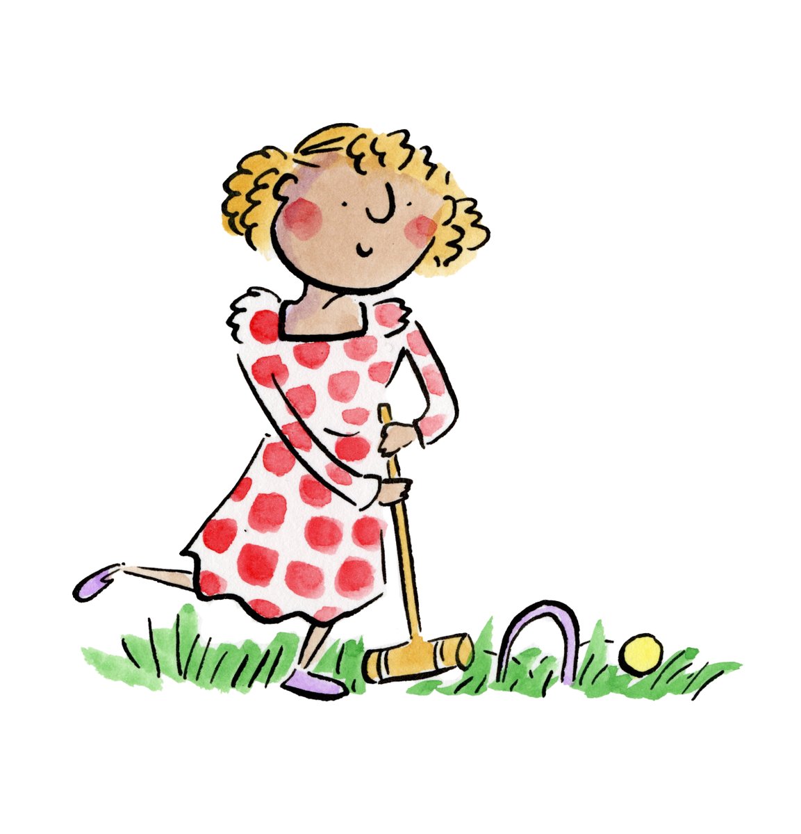 🏑 Croquet Fun! 🌞 Enjoying sunny days with friends and family while playing this classic lawn game. Perfect for leisurely afternoons and friendly competition. #Croquet #LawnGames #SummerFun #FriendlyCompetition 🌻🎉