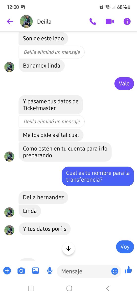 ClauCorona11's tweet photo. @Ticketmaster @Citibanamex  Ayúdenme a reportar a esta estafadora, tiene cuentas en @Citibanamex  pata hacer fraudes, me estafó ;( por unos boletos para el concierto de Linkin Park https://t.co/J2b7j6C1nQ