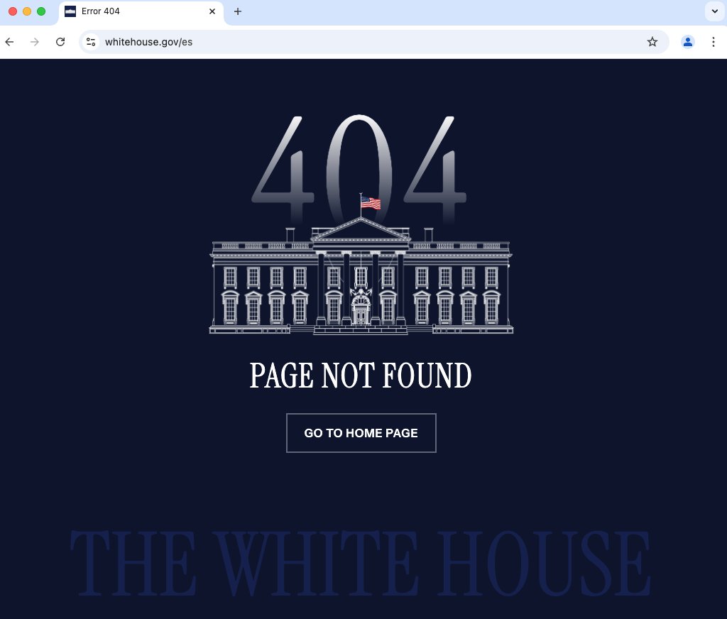 Put this back, ahora mismo.

Deleting this resource makes it harder for fellow Americans to access essential information, and does nada to lower the costs of groceries for Americans.

Messy.
