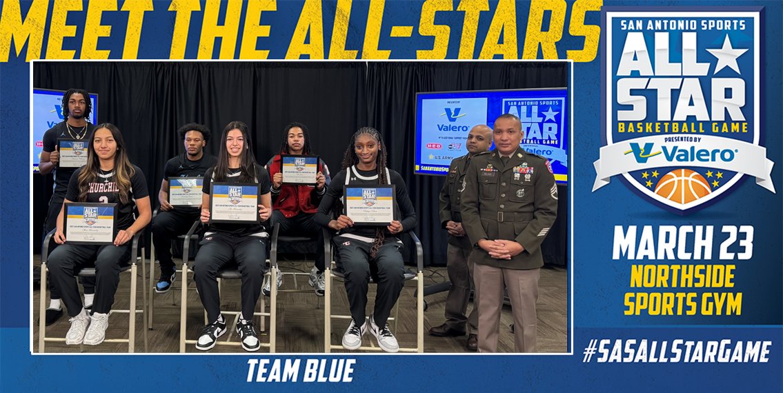 SA_Sports's tweet image. Tonight watch @ksatnews at 6 &amp;amp; 10 PM and meet @wcladyhoops @iamrakiya12, @PG_Izzy11 &amp;amp; _alinahernandez, @churchillhoops @ElijahwuanJones and @harlanhoops @thekjwilliams_ &amp;amp; @_therealkc who were chosen for the @SA_Sports All-Star Basketball Game pres. by @valeroenergy. Congrats!