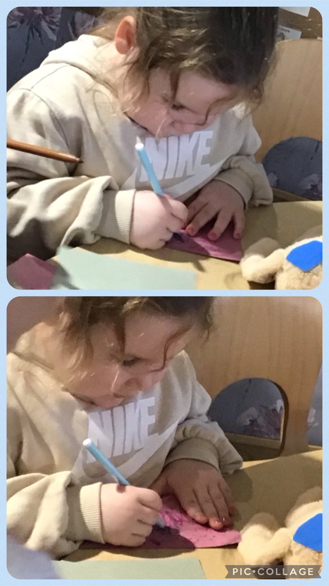 BowhouseBairns's tweet image. So much interest at our mark making area today 🙌A  made a picture for mummy,L drew a very detailed  drawing  of Amy from Sonic,K scribed numbers and H  drew  MuscleMan ⭐️#creativity #finemotordkill   #roleplay