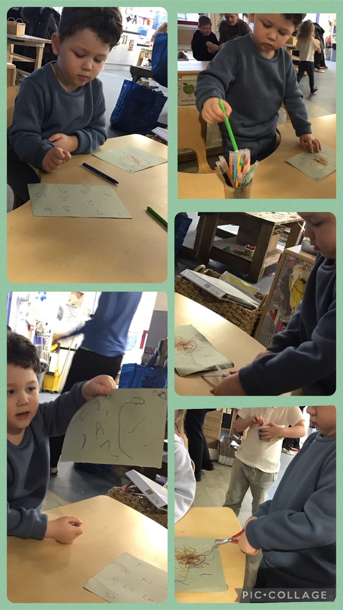 BowhouseBairns's tweet image. So much interest at our mark making area today 🙌A  made a picture for mummy,L drew a very detailed  drawing  of Amy from Sonic,K scribed numbers and H  drew  MuscleMan ⭐️#creativity #finemotordkill   #roleplay