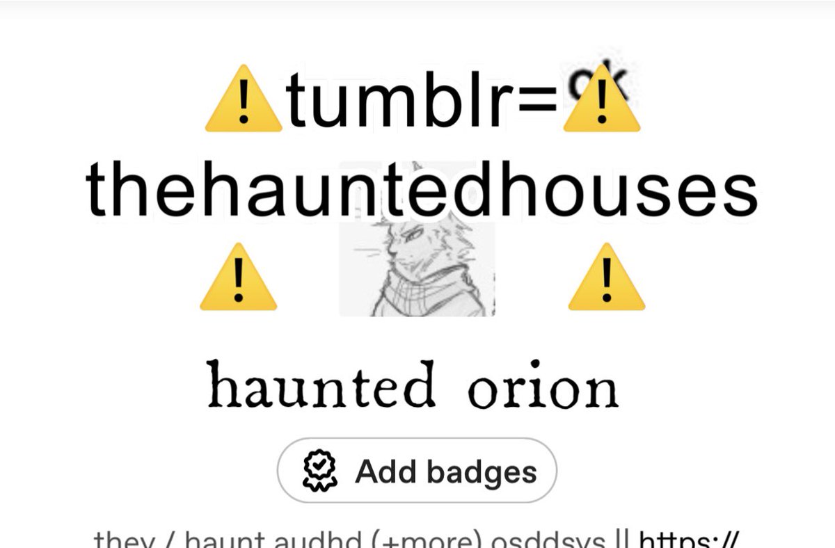 hauntedtism's tweet photo. HELLOOO MOOTIESSSS

gonna start migrating over to tumblr due to yk What, ill still be using this app a little bit but more over on tumblr !!
drop ur tumblr if we arent already moots over there !!! https://t.co/RawssxOfzW