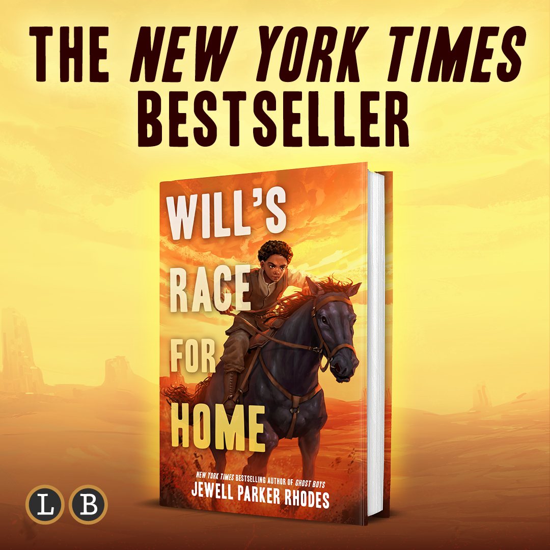 Little, Brown Young Readers (@littlebrownyr) on Twitter photo (Cowboy) hats off to <a href="/jewell_p_rhodes/">Dr. Jewell Parker Rhodes</a> on the New York Times bestseller WILL'S RACE FOR HOME! 🤠🐎🎉 We couldn't be prouder of you and this incredible story! (Cowboy) hats off to <a href="/jewell_p_rhodes/">Dr. Jewell Parker Rhodes</a> on the New York Times bestseller WILL'S RACE FOR HOME! 🤠🐎🎉 We couldn't be prouder of you and this incredible story!