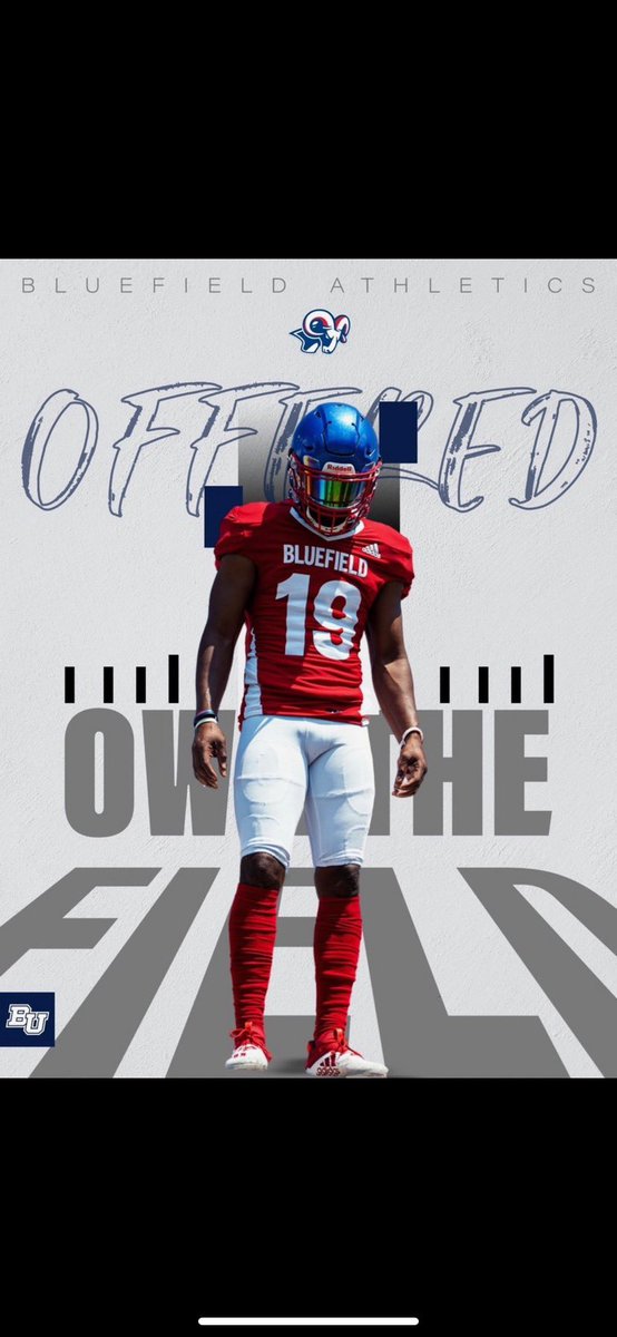 Naziar_Tate's tweet photo. #AGTG I am blessed to receive my second offer from Blue field  I want to thank Coach Tev, Coach McCain, Coach Von, Coach Brice, Coach Jones, and my teammates. https://t.co/IA5RU1FPQd