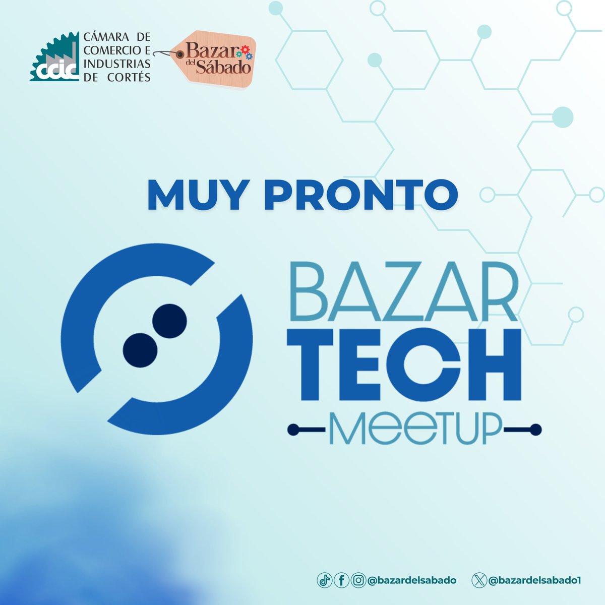 BazarDelSabado1's tweet photo. Se acerca nuestra próxima edición del Bazar Tech👨‍💻💻
Mantente atento a nuestras redes sociales para más información🙌

#BazarTech #emprendedores #tecnología https://t.co/SJos5QoDsQ