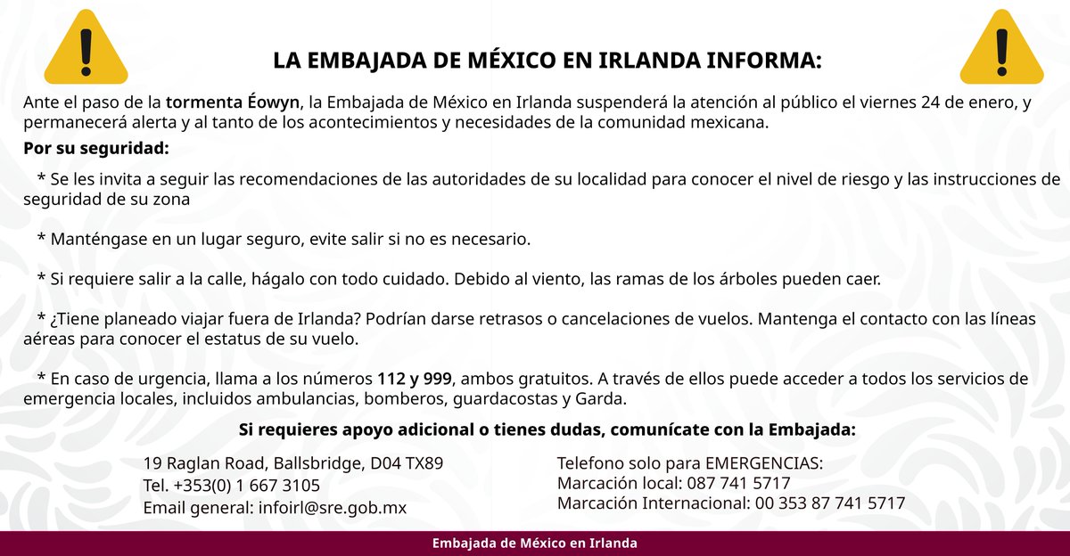 EmbaMex_Irlanda tweet picture