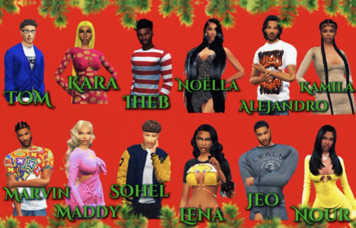 CASTING OF CHRISTMAS CHANCE 🎁💥
ON <a href="/NETSIMS_/">𝙉𝙀𝙏𝙎𝙄𝙈𝙎🎥</a> AND wattpad.com/user/TvShowSim… 🎥