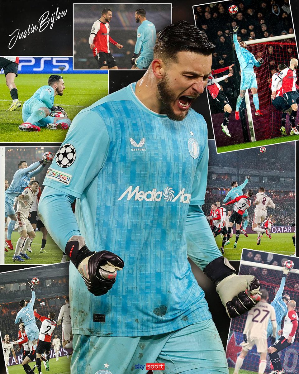 An seinem Geburtstag wachsen Justin Bijlow noch sechs weitere Arme! Der achtarmige Keeper hält vor heimischer Kulisse alles und beschert den Bayern heute Nacht wohl Kopfschmerzen. Völlig irre! 🧤😳
 
#SkySport #FEYFCB #Bijlow