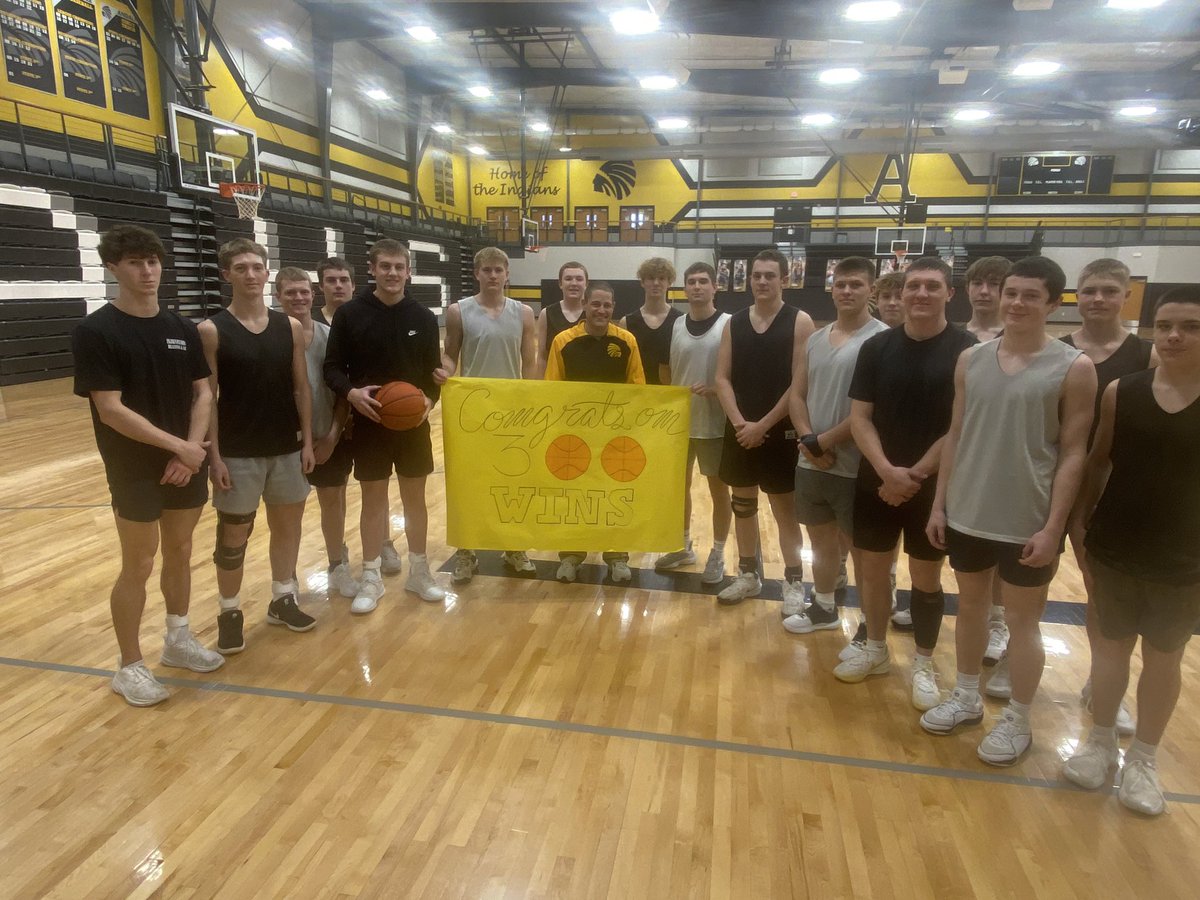 Congratulations to Coach Jeff Buchanan for reaching 300 career wins!

The milestone was hit on Monday in a win over Garden Plain.