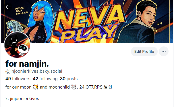 jinjoonierkives's tweet photo. Was able to retrieve my Bluesky account, i'm still 24 there haha. https://t.co/zVKIjNia3V
