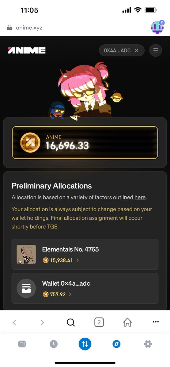 When $anime <a href="/Azuki/">Azuki</a> <a href="/animecoin/">Animecoin</a> can’t wait for tomorrow!!!