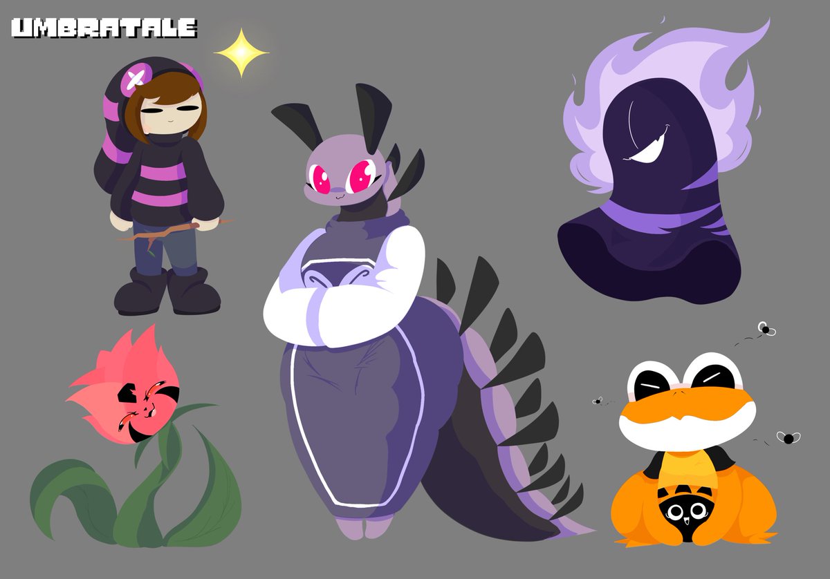 Umbratale (1/?): Ruins  (Sfw)

A little project of drawing a bunch of friends as Undertale characters.