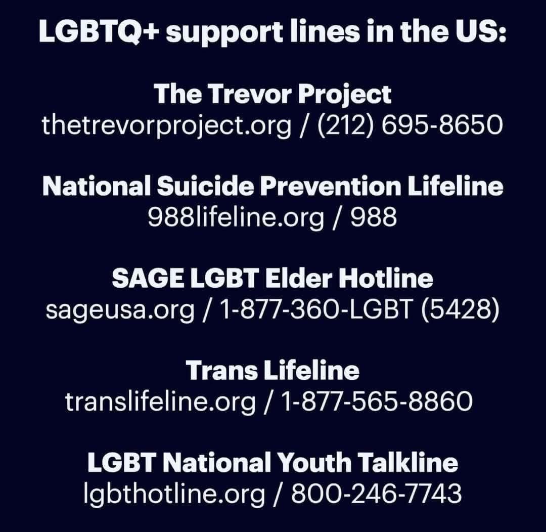 SOGI Commission (@sogi_commission) on Twitter photo Many  people are scared and uncertain right now.  You are not alone.  If you need immediate help, call one of the numbers below. If you are trans, here is a list of org's in every state you can reach out to: them.us/story/orgs-fig…
ABA SOGI will continue it's mission! Many  people are scared and uncertain right now.  You are not alone.  If you need immediate help, call one of the numbers below. If you are trans, here is a list of org's in every state you can reach out to: them.us/story/orgs-fig…
ABA SOGI will continue it's mission!