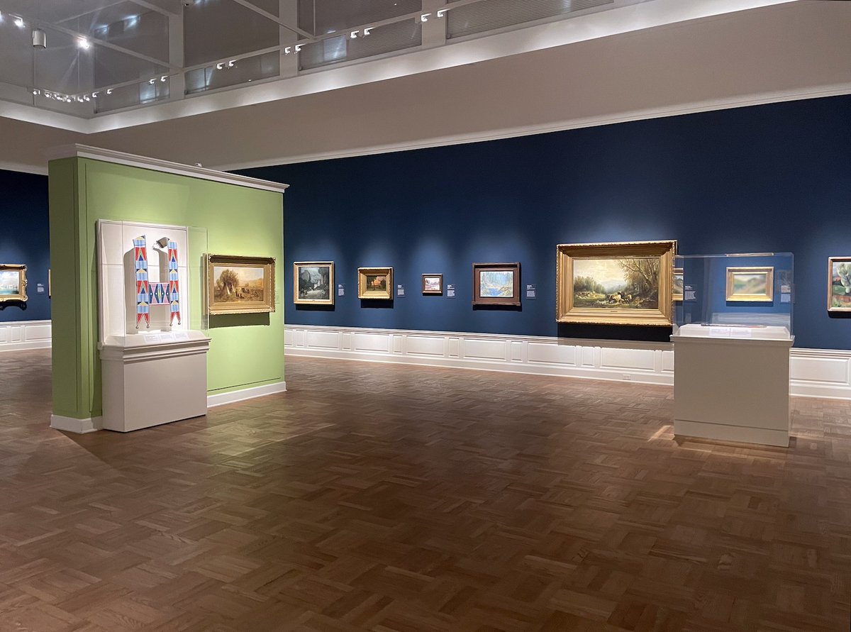 ✨ NOW OPEN! A section of the American art collection has reopened with newly reinstalled galleries. Featuring collection highlights and rarely seen works now on view plus a selection of contemporaneous historic works from the Native American art collection.