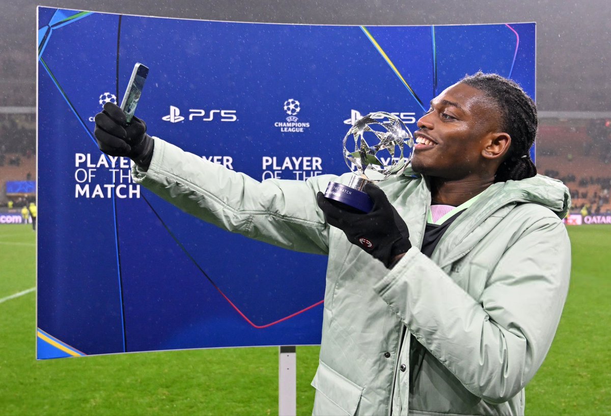 Leão MVP 

bravo my bro <a href="/RafaeLeao7/">Rafael Leão</a> we gooo 🏄🏿‍♂️