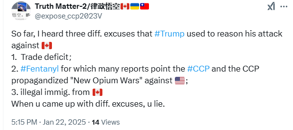 expose_ccp2023V's tweet photo. @sunlorrie #Trump lied about the reason he attacked π¨π¦, isn't it?
https://t.co/bhpPgaoZf7
@DominicCardy @PierrePoilievre @ElizabethMay https://t.co/mrDMBbuMxW
